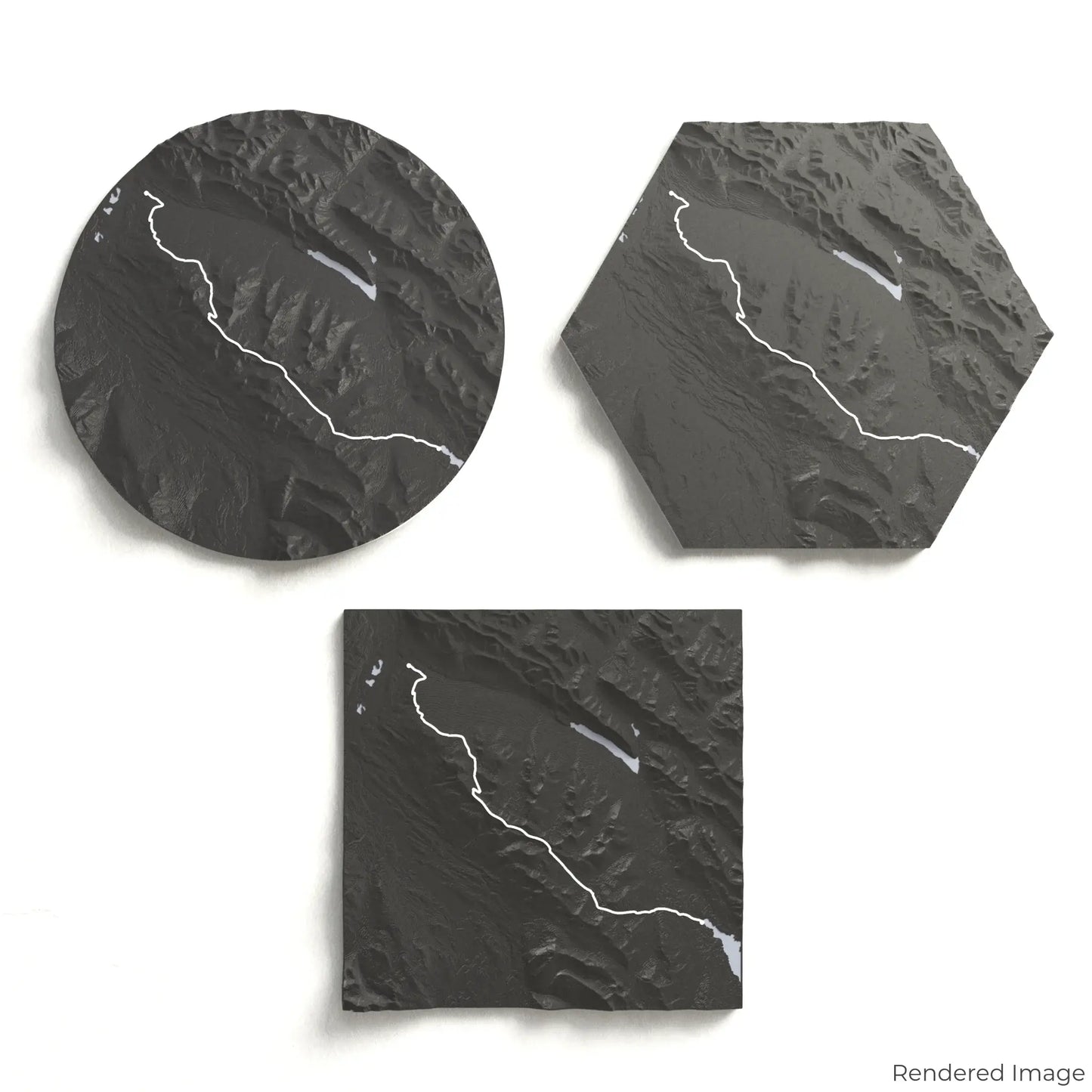 Skyline Trail 3D-Karte