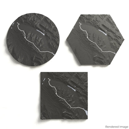 Skyline Trail 3D-Karte