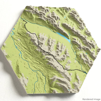 Skyline Trail 3D-Karte