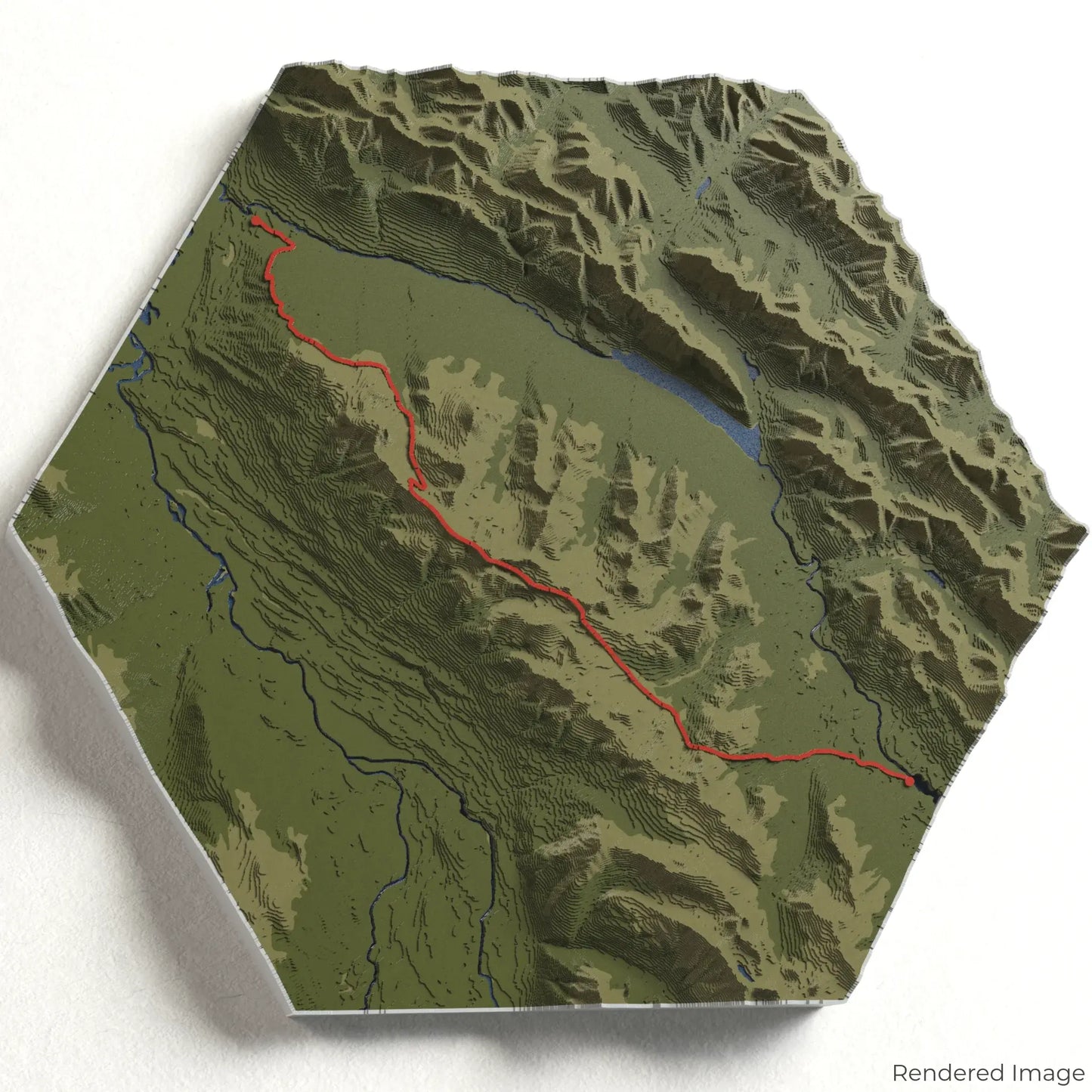 Skyline Trail 3D-Karte