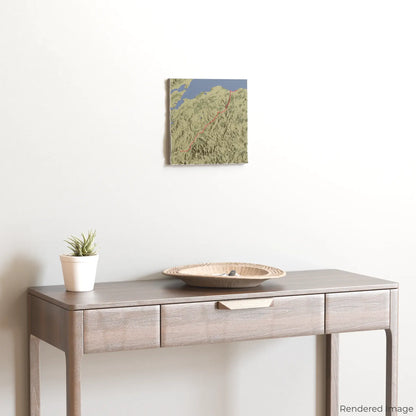 Speyside Way 3D-Karte