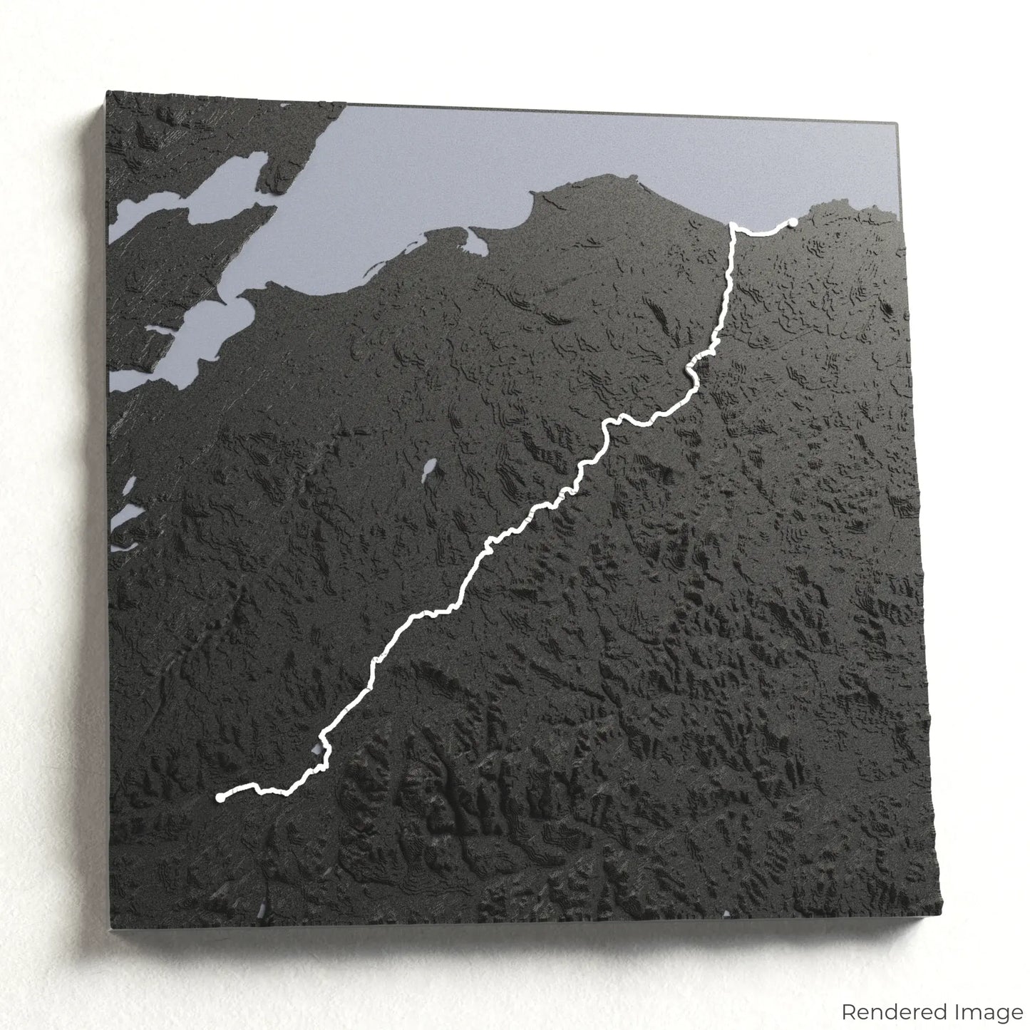 Speyside Way 3D-Karte