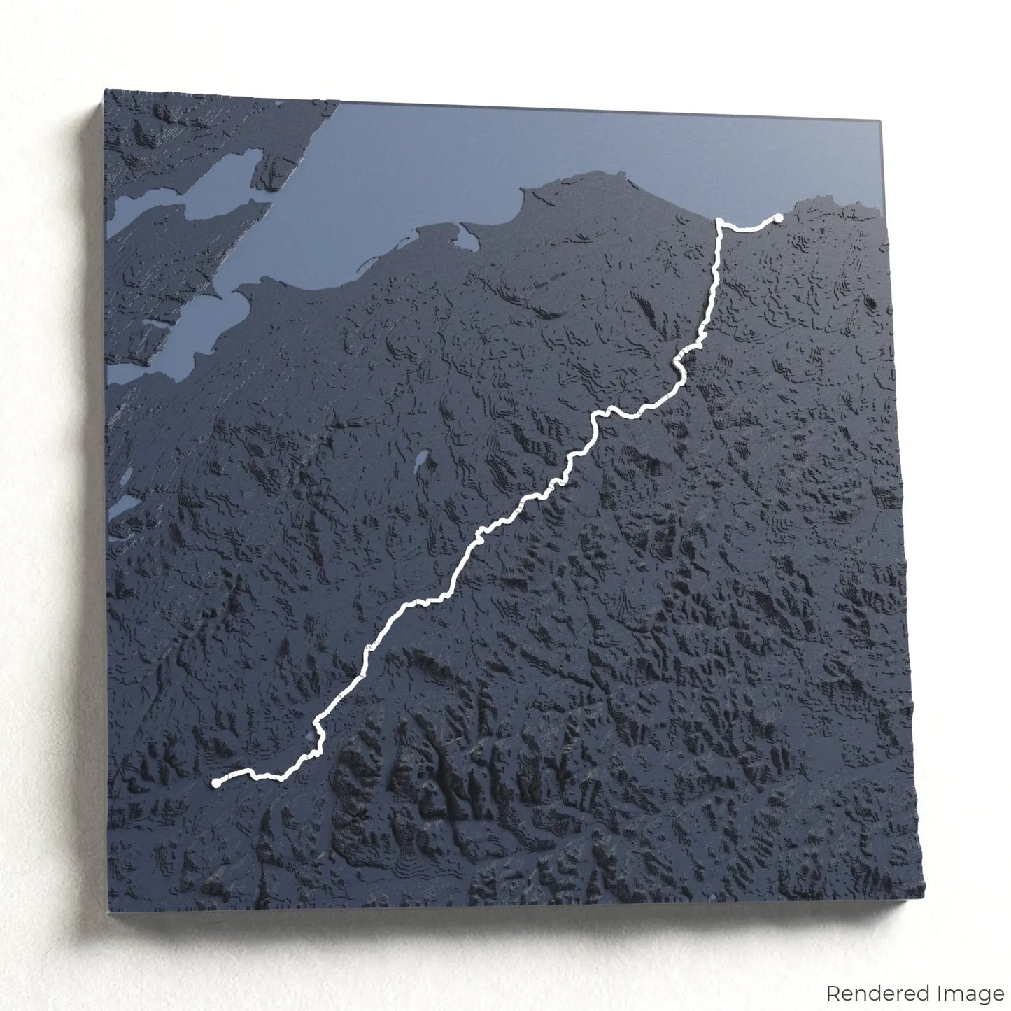 Speyside Way 3D-Karte