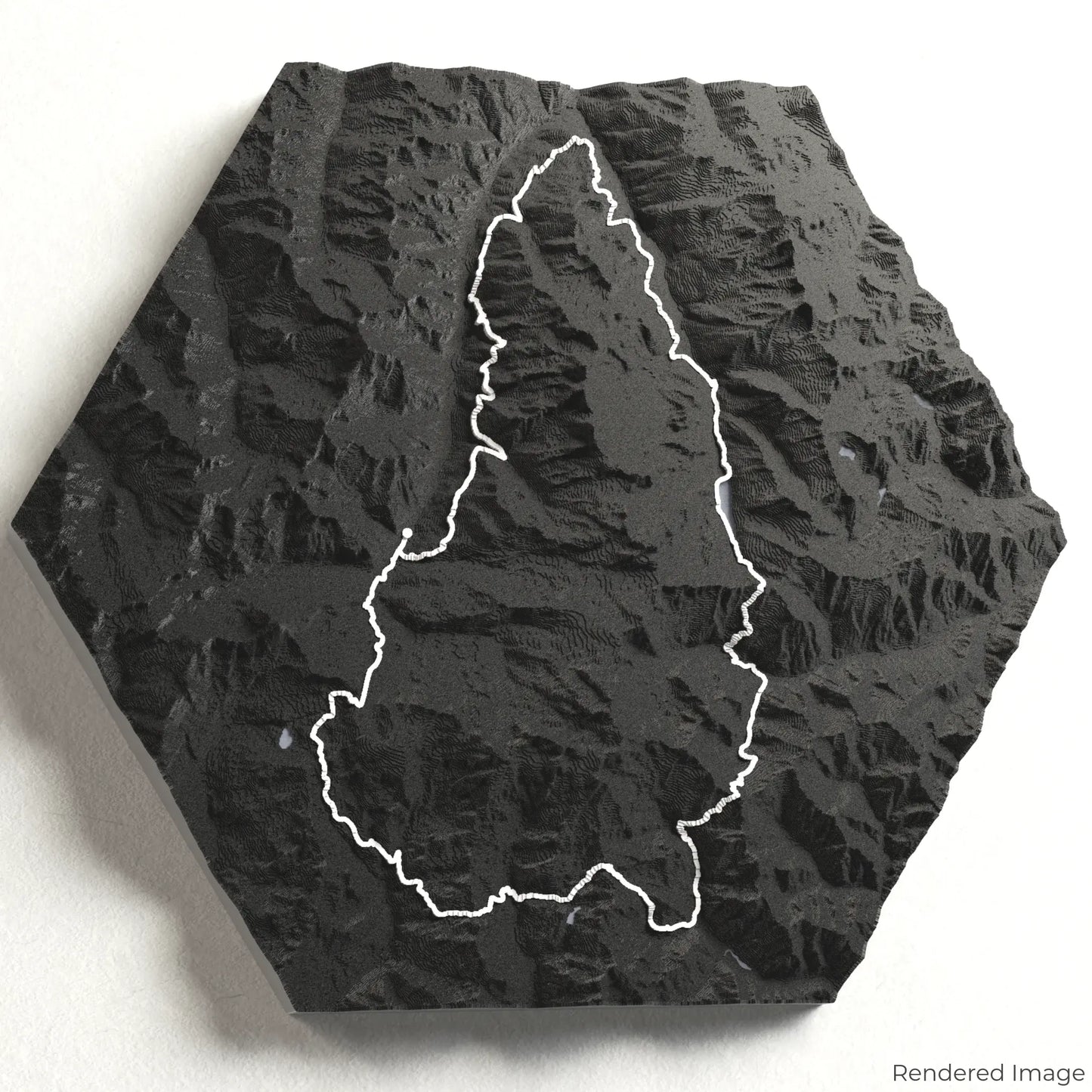 Tour Monte Rosa 3D Karte