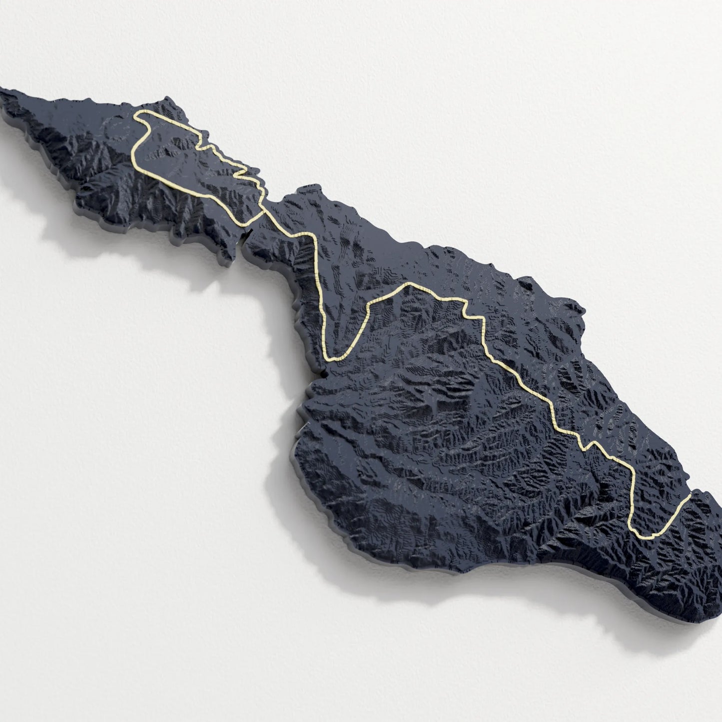 Trans Catalina Trail 3D Map