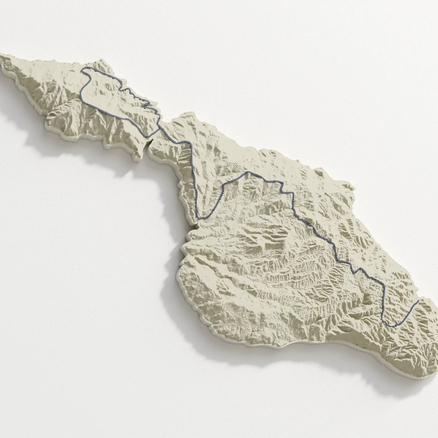 Trans Catalina Trail 3D Map