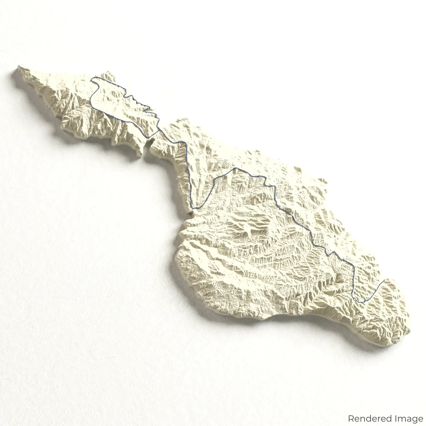 Trans Catalina Trail 3D Map