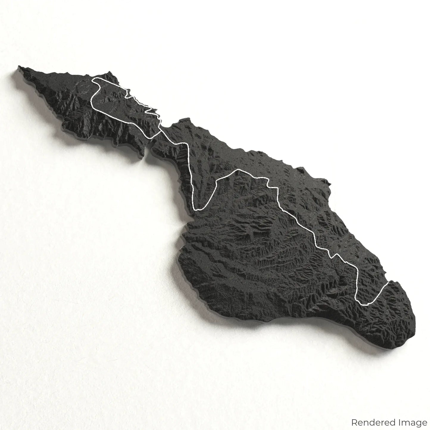 Trans Catalina Trail 3D Map