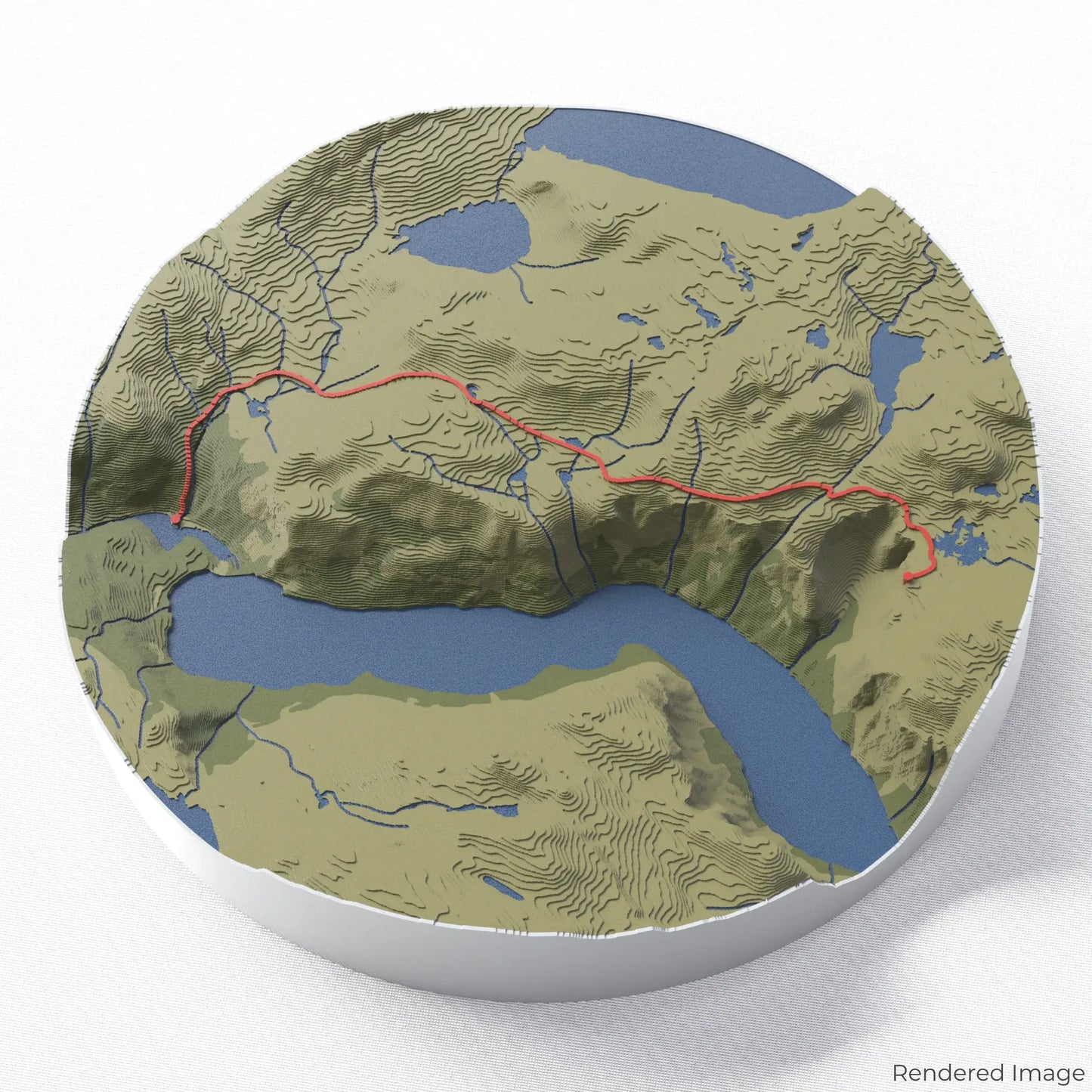 Trolltunga 3D Map