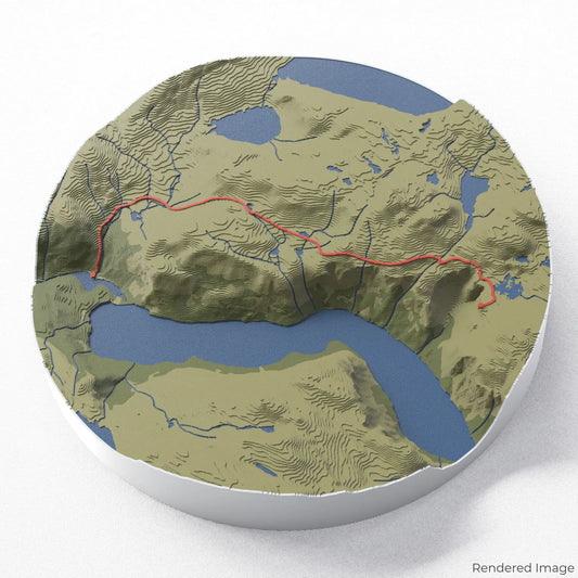 Trolltunga 3D Map