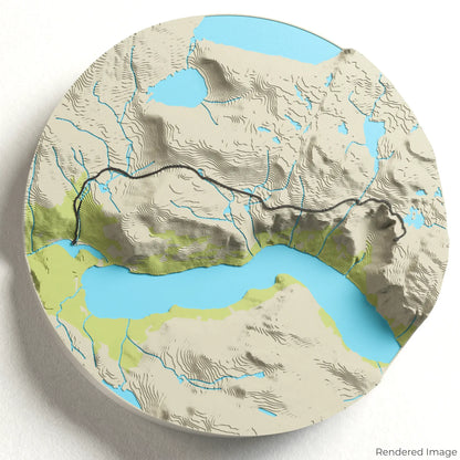 Trolltunga 3D Map
