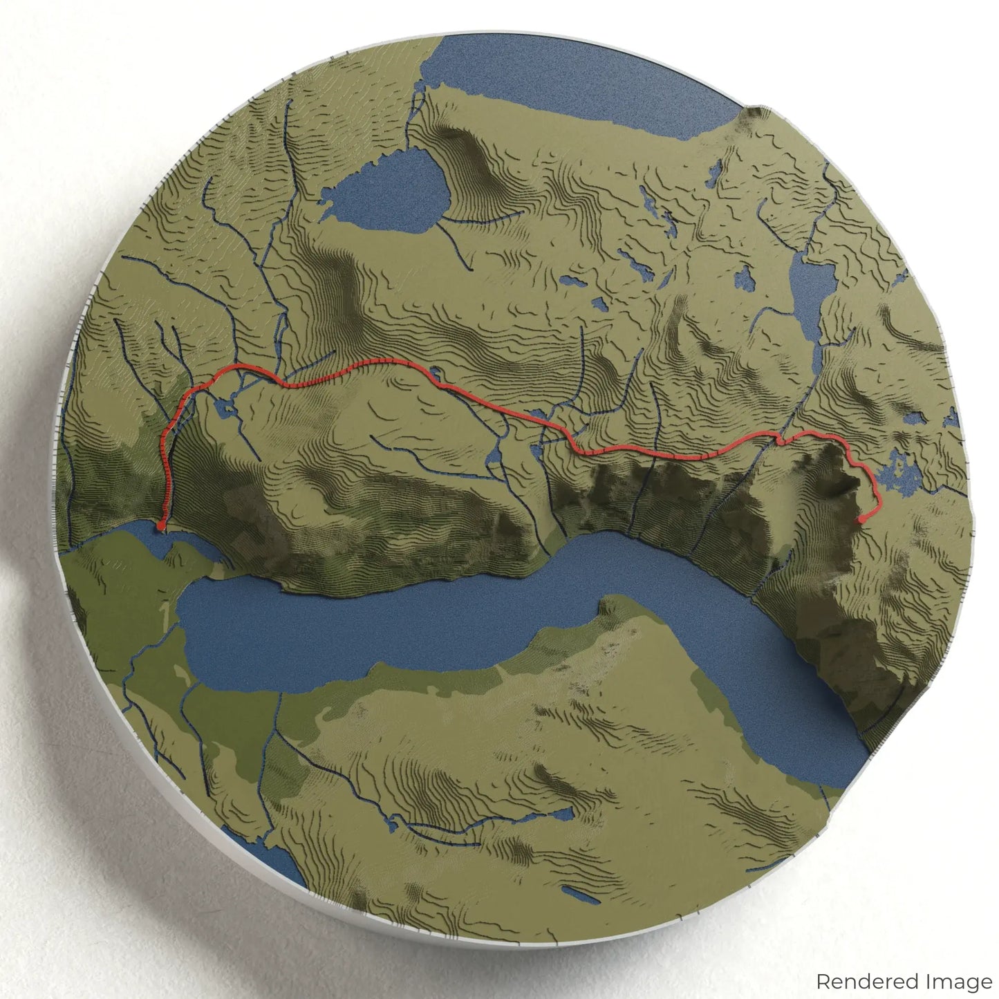Trolltunga 3D Map