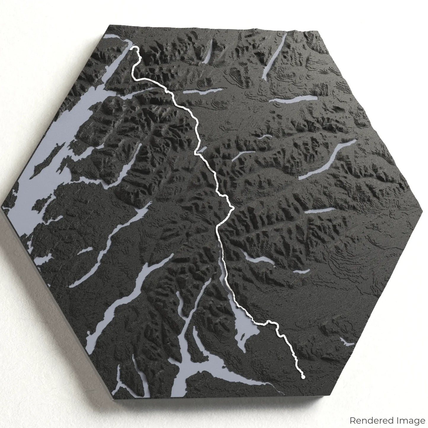 West Highland Way 3D Map