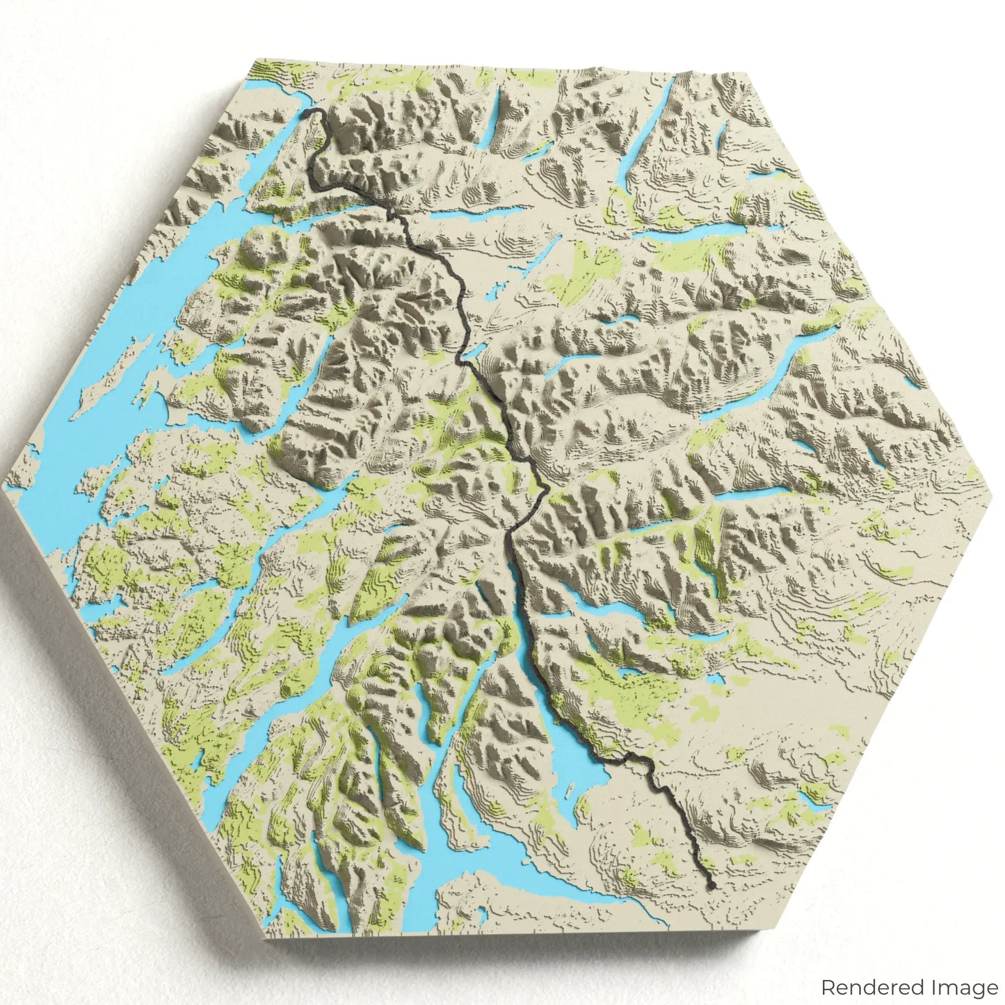 West Highland Way 3D Map