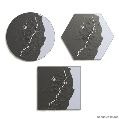 Wicklow Way 3D Map