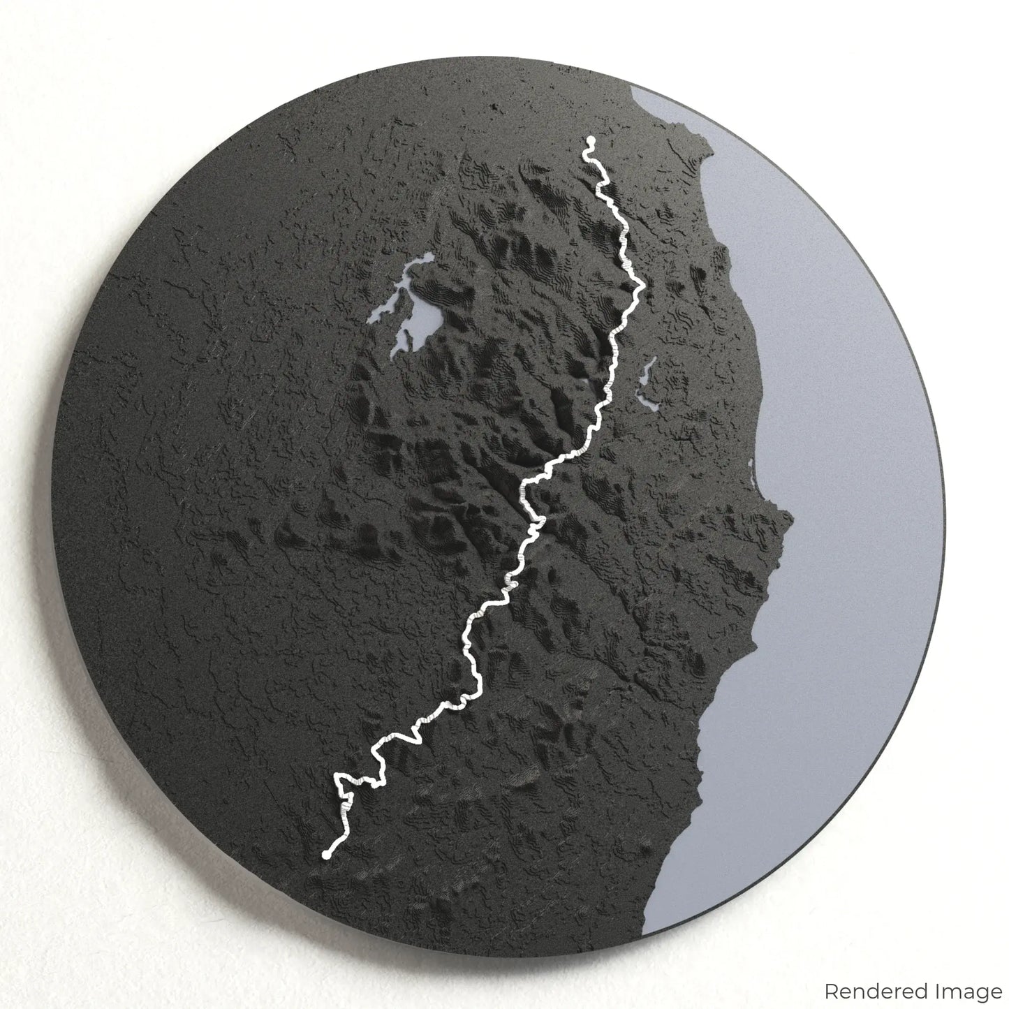 Wicklow Way 3D Map