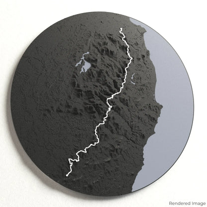 Wicklow Way 3D Map
