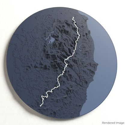 Wicklow Way 3D Map